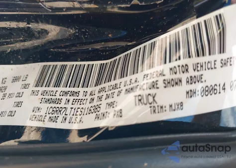 2014 Ram 1500 Big Horn из США, поврежденный, VIN 1C6RR7LT1ES116385